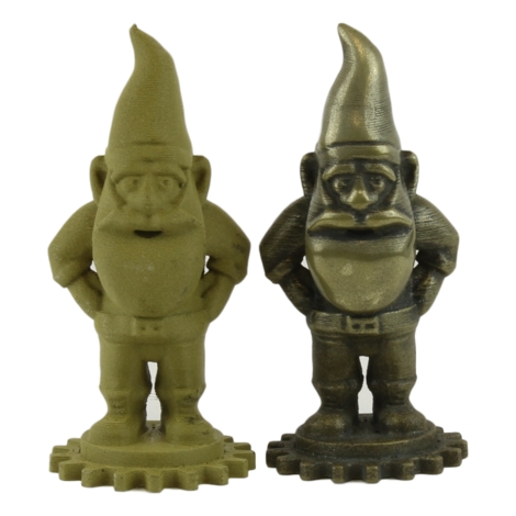 Figures imprimées avec HTPLA Laiton